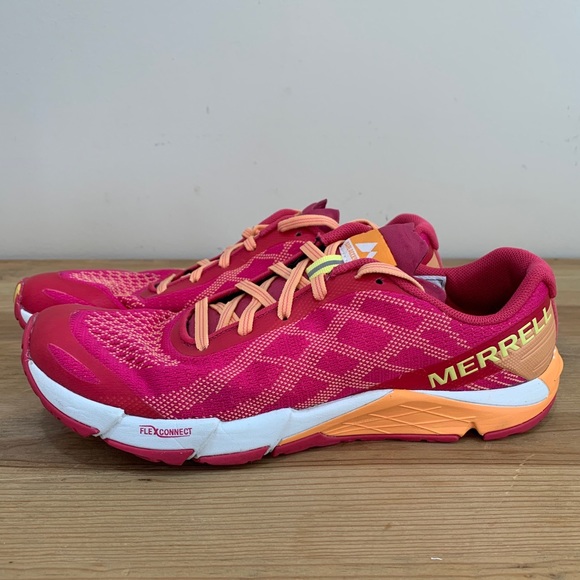 Hot Coral Merrell Performance Footwear Size 8 - Picture 3 of 7